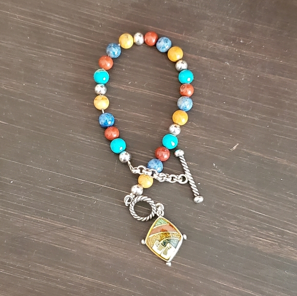 Carolyn Pollack Southwest Gemstone Bracelet - Picture 2 of 16